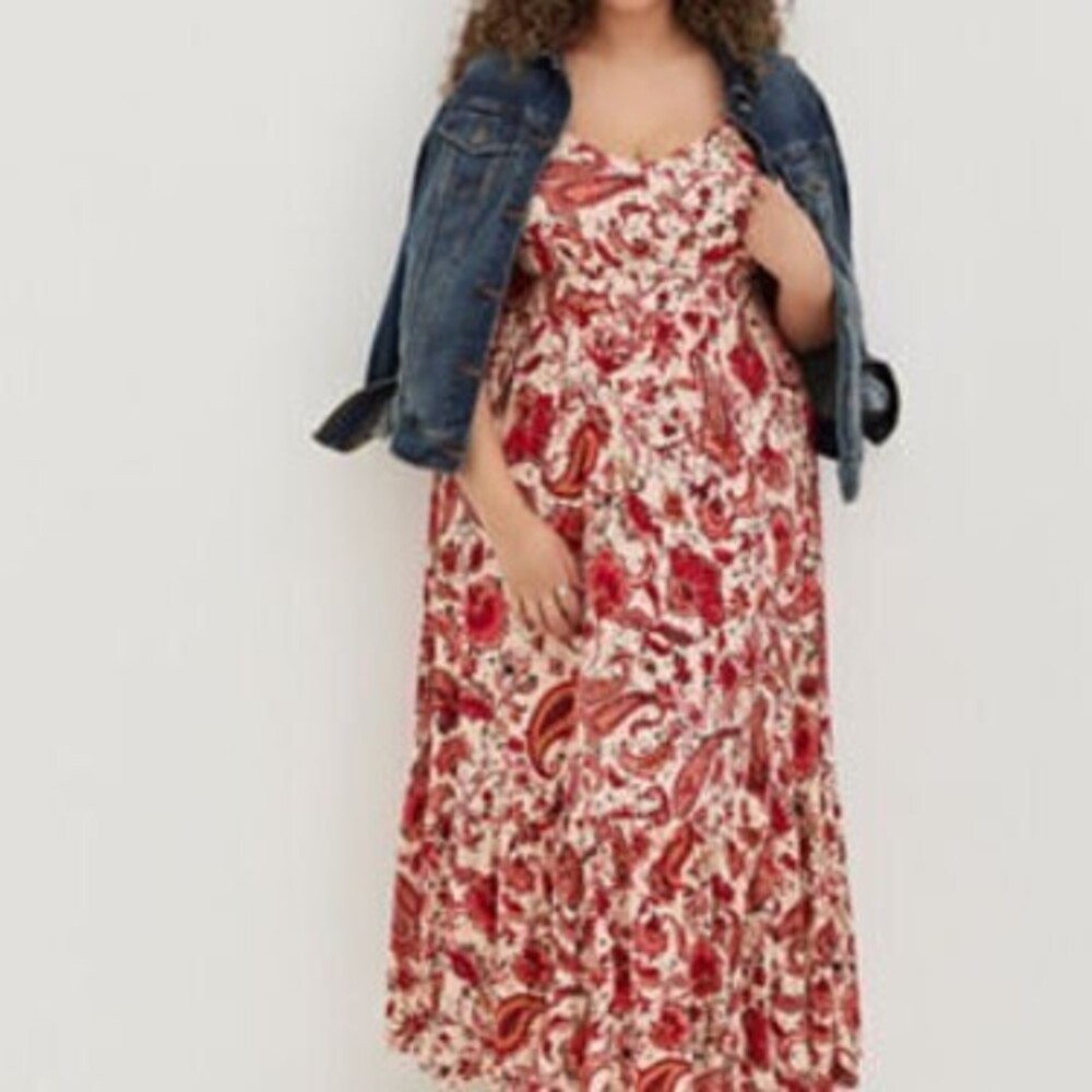 Tiered Maxi Dress - Super Soft Paisley
